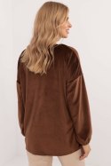 Bluzka Model DHJ-BZ-19902.49P Brown - Italy Moda Italy Moda