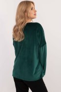 Bluzka Model DHJ-BZ-19916.03P Dark Green - Italy Moda Italy Moda