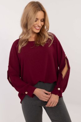 Bluzka Model MI-BZ-98684.89 Bordo - Italy Moda Italy Moda