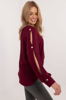 Bluzka Model MI-BZ-98684.89 Bordo - Italy Moda Italy Moda