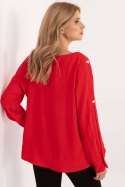 Bluzka Model MI-BZ-98684.89 Red - Italy Moda Italy Moda