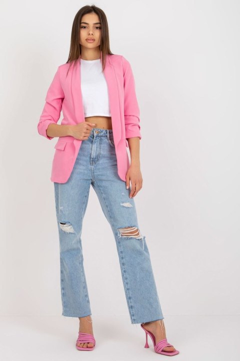 Marynarka Model DHJ-MA-7684.15P Pink - Italy Moda Italy Moda