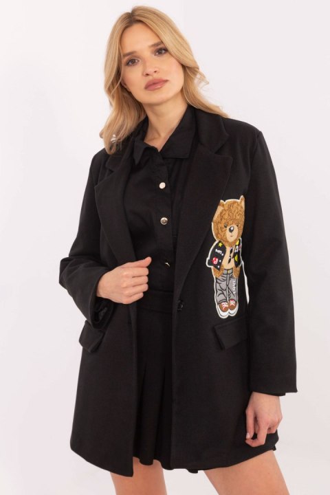 Marynarka Model DHJ-MA-A8767-1.01X Black - Italy Moda Italy Moda