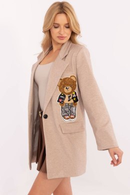 Marynarka Model DHJ-MA-A8767-1.01X Dark Beige - Italy Moda Italy Moda