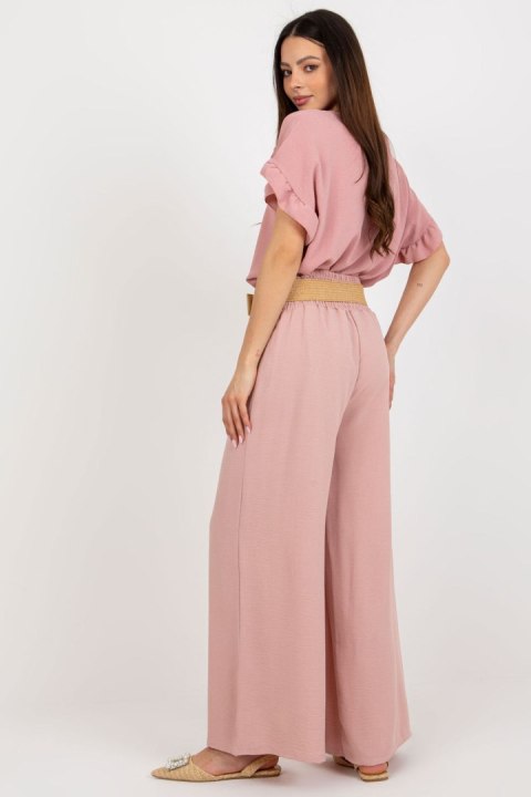 Spodnie Damskie Model DHJ-SP-8387.57 Light Pink - Italy Moda Italy Moda