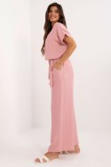 Spodnie Komplet Model DHJ-KMPL-3301.63 Light Pink - Italy Moda Italy Moda