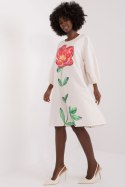 Sukienka Model DHJ-SK-18808-1.34 Ecru - Italy Moda Italy Moda