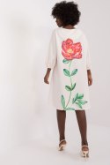 Sukienka Model DHJ-SK-18808-1.34 Ecru - Italy Moda Italy Moda