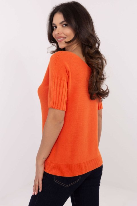 Sweter Damski Model DHJ-SW-9316.02P Orange - Italy Moda Italy Moda Sweter Damski Model DHJ-SW-9316.02P Orange - Italy Moda Italy Moda
