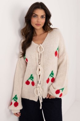 Sweter Damski Model MI-SW-2910.62 Light Beige - Italy Moda Italy Moda
