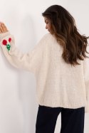 Sweter Damski Model MI-SW-2910.62 Light Beige - Italy Moda Italy Moda