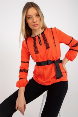 Bluzka Model LK-BZ-506122.35X Orange - Lakerta Lakerta