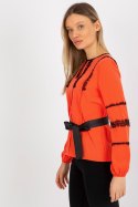 Bluzka Model LK-BZ-506122.35X Orange - Lakerta Lakerta