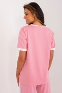 Bluzka Model LK-BZ-509610.42 Pink - Lakerta Lakerta
