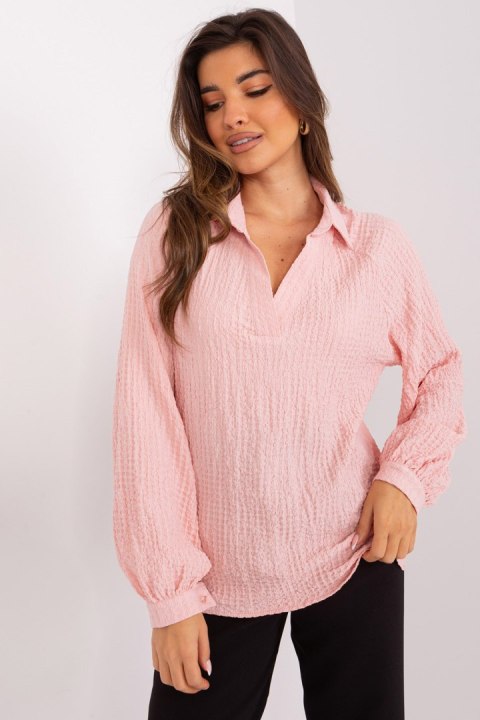 Bluzka Model LK-KS-509347.76 Light Pink - Lakerta Lakerta Bluzka Model LK-KS-509347.76 Light Pink - Lakerta Lakerta