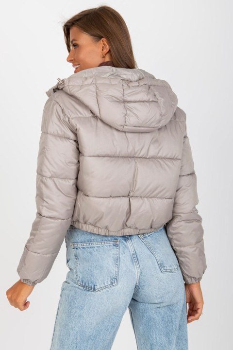 Kurtka Damska Model NM-KR-P22-6630-62.60P Grey - NM NM Kurtka Damska Model NM-KR-P22-6630-62.60P Grey - NM NM