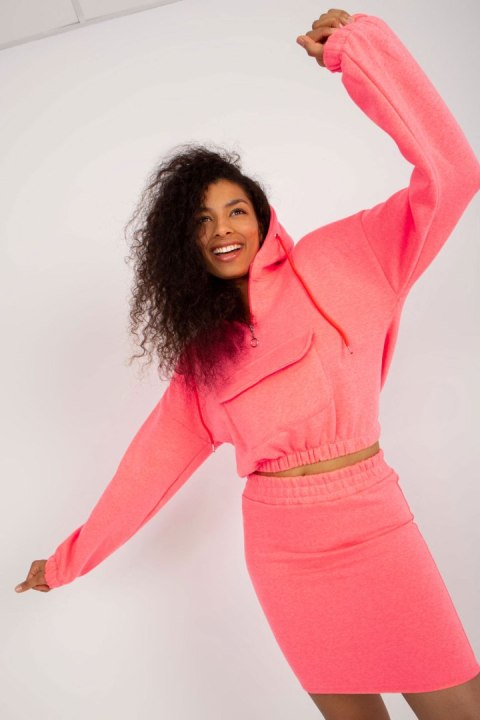 Spódnica Komplet Model EM-KMPL-705.25 Fluo Pink - Ex Moda Ex Moda Spódnica Komplet Model EM-KMPL-705.25 Fluo Pink - Ex Moda Ex Moda