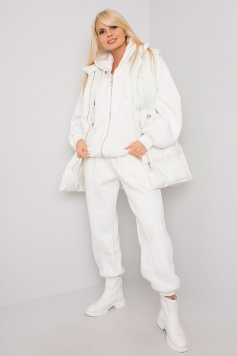 Spodnie Komplet\ Model EM-KMPL-540.24X Ecru - Ex Moda Ex Moda Spodnie Komplet\ Model EM-KMPL-540.24X Ecru - Ex Moda Ex Moda