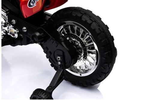 Motocykl na Akumulator Cross BDM0912 Czerwony LEAN CARS