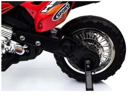 Motocykl na Akumulator Cross BDM0912 Czerwony LEAN CARS