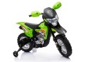 Motocykl na Akumulator Cross BDM0912 Zielony LEAN CARS