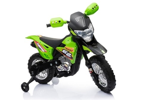 Motocykl na Akumulator Cross BDM0912 Zielony LEAN CARS