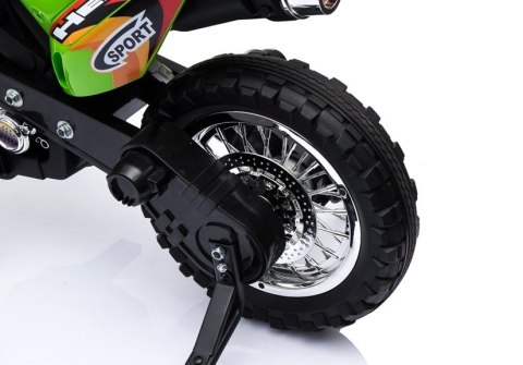 Motocykl na Akumulator Cross BDM0912 Zielony LEAN CARS