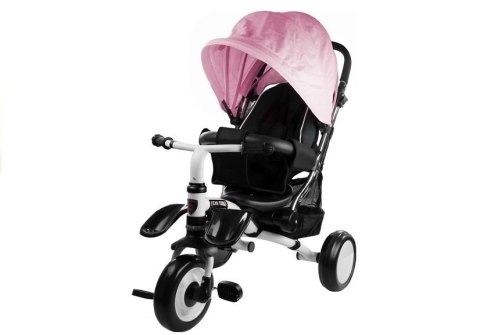 Rower Trójkołowy PRO400 Różowy LEAN Toys