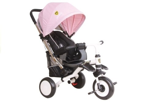 Rower Trójkołowy PRO400 Różowy LEAN Toys