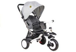 Rower Trójkołowy PRO400 Srebrny LEAN Toys