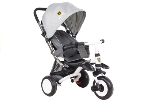 Rower Trójkołowy PRO400 Srebrny LEAN Toys