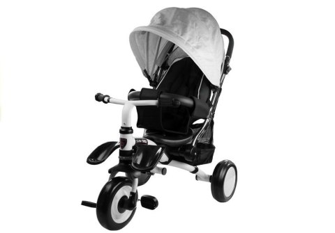 Rower Trójkołowy PRO400 Srebrny LEAN Toys