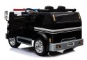 Samochód Policyjny Na Akumulator Czarny Radiowóz LL911 LEAN CARS Samochód Policyjny Na Akumulator Czarny Radiowóz LL911 LEAN CARS
