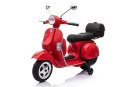Skuter na Akumulator Vespa Czerwony LEAN CARS