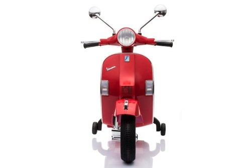 Skuter na Akumulator Vespa Czerwony LEAN CARS