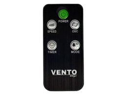 Wentylator Kolumnowy Vento 117 cm 45W z Pilotem Czarny LEAN Toys