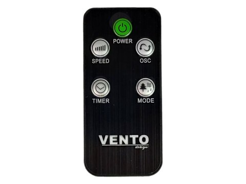 Wentylator Kolumnowy Vento 117 cm 45W z Pilotem Czarny LEAN Toys Wentylator Kolumnowy Vento 117 cm 45W z Pilotem Czarny LEAN Toys