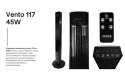 Wentylator Kolumnowy Vento 117 cm 45W z Pilotem Czarny LEAN Toys