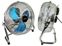 Wentylator Vento Cyrkulator Podłogowy 30 cm 55W Chromowany LEAN Toys