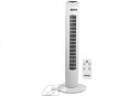 Wentylator Vento Kolumnowy 79 cm 40W z Pilotem Biały LEAN Toys