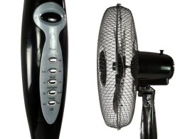 Wentylator Vento Podłogowy 40 cm 40W z Pilotem Czarny LEAN Toys