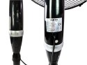 Wentylator Vento Podłogowy 40 cm 75W Srebrno-Czarny LEAN Toys