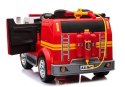 Wóz Strażacki na Akumulator Czerwony Dla Dzieci Pilot LL911 LEAN CARS Wóz Strażacki na Akumulator Czerwony Dla Dzieci Pilot LL911 LEAN CARS