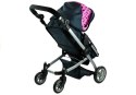 Wózek dla lalek Alice Głęboki, Spacerówka 2w1 Alice