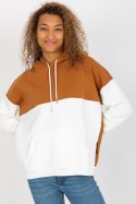 Bluza Damska Model AP-BL-AP-3001.98P Light Brown - Rue Paris Rue Paris Bluza Damska Model AP-BL-AP-3001.98P Light Brown - Rue Paris Rue Paris