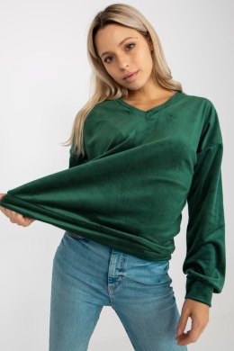 Bluza Damska Model RP-BZ-8188.06X Dark Green - Rue Paris Rue Paris
