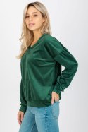Bluza Damska Model RP-BZ-8188.06X Dark Green - Rue Paris Rue Paris