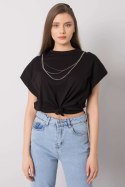 Bluzka Model 157-TS-4170.82 Black - Rue Paris Rue Paris