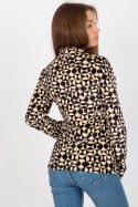 Bluzka Model RP-BZ-8187-2.06 Black/Beige - Rue Paris Rue Paris