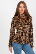 Bluzka Model RP-BZ-8187-2.06 Camel - Rue Paris Rue Paris